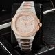 Luxury Patek Philippe Nautilus Full Diamond Automatic Watches Rose Gold Case (2)_th.jpg